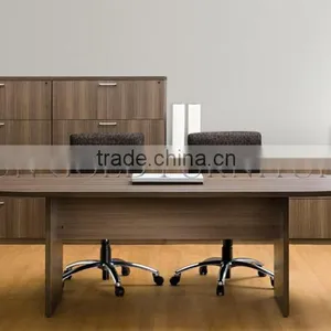 Modern Wooden Office Furniture Custom Made Conference Table (SZ-MT005) thumbnail-3
