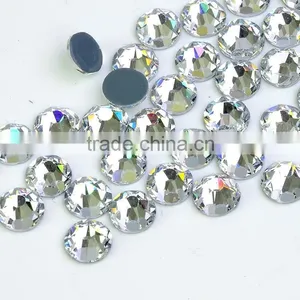 Wholesale Hot-fix Crystal Rhinestone, Iron-on Crystal Rhinestone, Hotfix Crystal Strass for Dress thumbnail-2