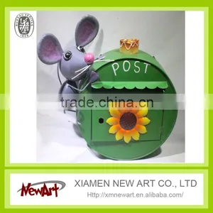 Waterproof Mailbox Decorative Outdoor Mailboxes for Sale Mailbox Statue thumbnail-4