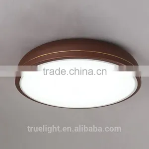 Dark Bown Ceiling Lamp Modern Round Light With Iron and Acrylic China Supplier thumbnail-1
