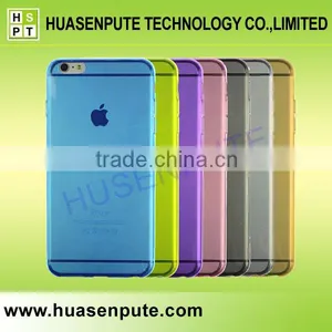 Ultra Slim Transparent TPU Cell Phone Holder Case For Apple Iphone6 thumbnail-4