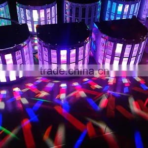 America DJ Led Disco Effect Beam Stage Light Butterfly LED Derby Light thumbnail-6