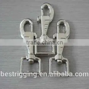 China Supplier Hardware Zinc Alloy Stainless Steel Swivel Dog Leash Snap Hook,dog Buckle Adjust Lanyard Snap Hook Supplier's Choice thumbnail-6