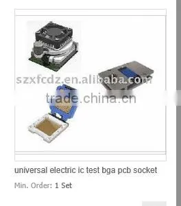 ic Test Socket:BGA Socket Test Fixture China Supplier thumbnail-2