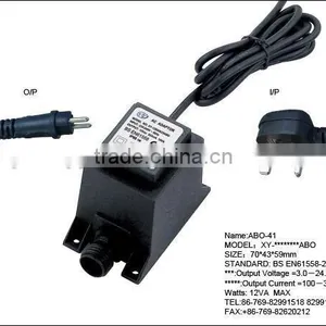 UK Waterproof Transformer for Lighting thumbnail-1