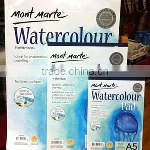 Mont Marte Watercolour Pad German Paper A5 180gsm 15 Sheet thumbnail-3