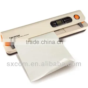 Auto Paper Feeding Portable Scanner With CIS Sensor Micro SD Card Support thumbnail-1