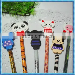Cute Cartoon Design Rubber Animal Pencil Topper thumbnail-1