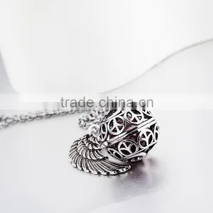 OEM Vintage om Yoga Floating Locket Necklace thumbnail-4