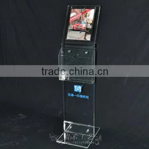 GH-M014 Magazine Rack, Brochure Holder Floor Stand for Magazines, Commercial Products thumbnail-1