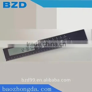 Promotional Multi-functional Fancy Electronic Digital Ruler With Functions of Ruler/Calculator/ Clock /Alarm thumbnail-1