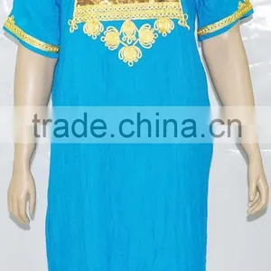 C117 African Women Cotton Dress 2015 thumbnail-1