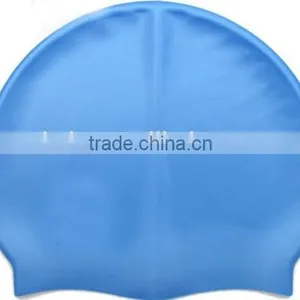 Adult Fit All Free Size 2016 Summer New Unisex Silicone Swim Swimming Hat Caps thumbnail-2