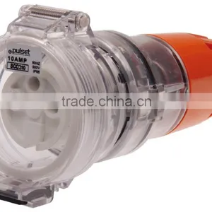 Three Phase 3 Round Pin Extension Socket 32A thumbnail-1