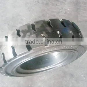 Forklift Solid Tire With Side Hole 6.00-9 6.50-10 7.00-12 28*9-15 thumbnail-1