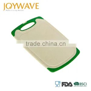 2016 New Design Rice Husk Chopping Board Eco Friendly Cheese Board Set Natural Cutting Board With Juice Groove thumbnail-1