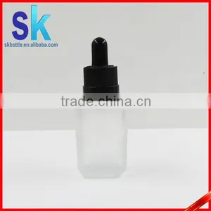 Red Clear Green Blue 30ml Square Glass Dropper Bottle thumbnail-3