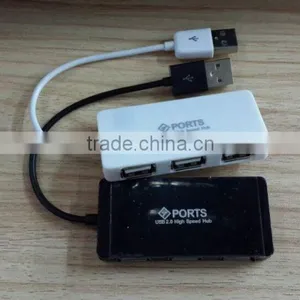 2.0 High Speed 4 Port Slim Usb Hub as Computer Gift thumbnail-2