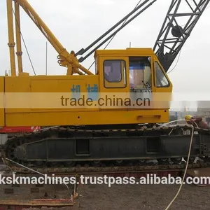 Second Hand Hitachi Crane in a Good Condition 50t Kh180 Crawler Truck Crane for Sale thumbnail-3