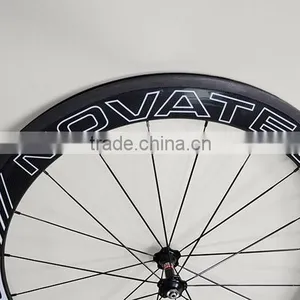 700c Carbon Fiber Bike Wheels; Carbon Disc Wheel Clincher, 50cm Carbon Wheels thumbnail-2