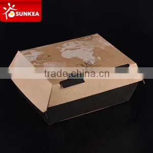 Paper Clamshell Box for Burger thumbnail-5