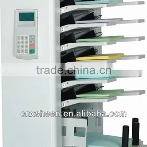 Six Trays Digital Paper Collator Machine, Paper Collating Machine XH-II thumbnail-1