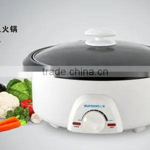 Stainlless Steel Double Side Multi Cooker Pot Ellectric Grill Pot thumbnail-1