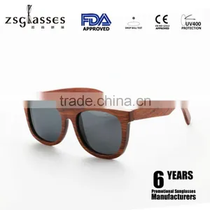 Custom Logo Sunglasses Wood Mirro Sunglasses Supplier's Choice thumbnail-1