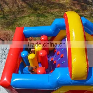 33ft Monster Adult Inflatable Obstacle Course for Sale Supplier's Choice thumbnail-3