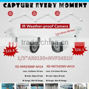 Kendom KD-ID7036PF-AH15 Top ISO Factory 1.3 Megapixel 720 Colorful Night View AHD Camera Indoor CCTV Security System thumbnail-3