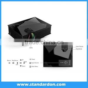 Multi-media Mini 800 Lumens Portable LED Projection Micro Home Theater thumbnail-6