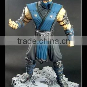 Mortal Kombat SUB-ZORO Resin Figurine, Games Mask Man Staute thumbnail-1
