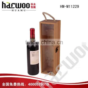 High Quality Wooden Wine Case for Sale thumbnail-5