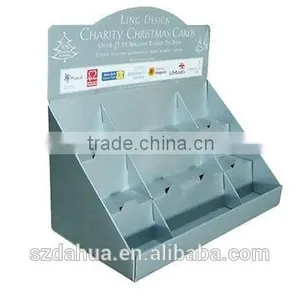 Cardboard Notebook Counter Display, Cardboard Counter Display, Cardboard PDQ Display With Tiers thumbnail-1