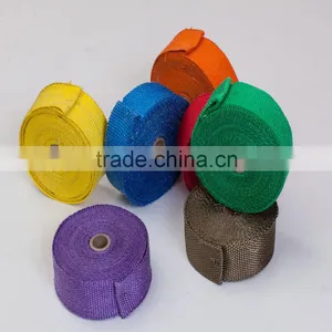 E-fiberglass Woven Fiberglass Thermal Insulation Tape for Exhaust Pipe thumbnail-1