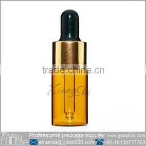 Amber 3ml 5ml 10ml Vial Glass Dropper thumbnail-1