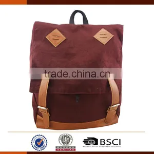 New Fashion Vintage Double Twill Backpack Bag thumbnail-1