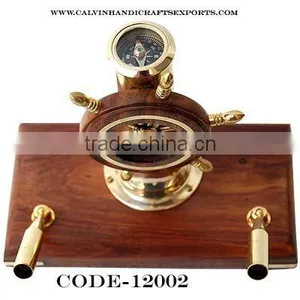 Telegraph Wheel & Pen Holder thumbnail-1