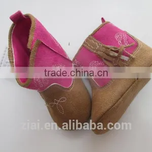 Fashion TPR Sole Baby Shoes Suede Leather Tassel Durable Baby Boots for Winter thumbnail-1