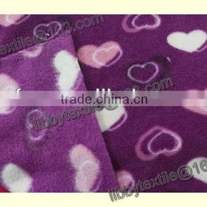 100% Polyester Printed Polar Fleece Fabric for Garment thumbnail-2