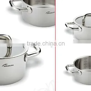Saucepan With Glass Cover&lid Cookware thumbnail-1