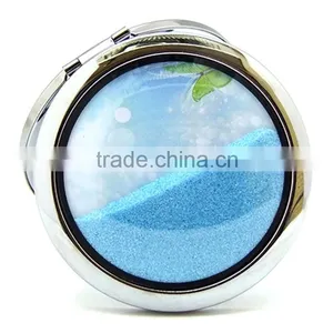 Hot Sale Promotional Pocket Mirror With Logo Laser Engraved Acrylic Mirror thumbnail-1
