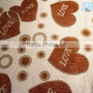 Handmade Fancy Jacquard Chenille Cotton Table Cloth With Fringe thumbnail-4