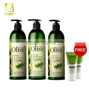 CO.E Olive Whitening Care Set With Shampoo/conditioner/shower Gel. Buy 3, Gets Two for Free. thumbnail-1