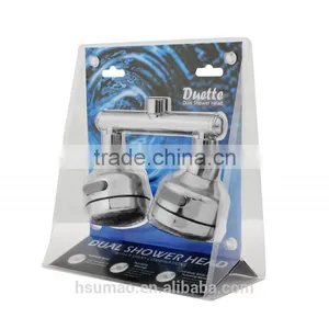 Dual Shower Head, Bathroom Shower Head, Flexible Shower Head Extension thumbnail-3