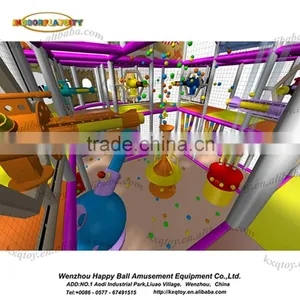 Safe and Funny Soft Ballistic Playground ,kids'indoor Commercial Naughty Castle on Sale! thumbnail-5