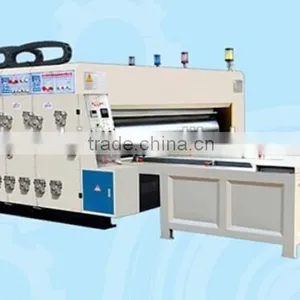 [RD-SBW1500-2800-4]Chain Type Feeder and Muiti-color Printer Slotter Carton Machine thumbnail-1
