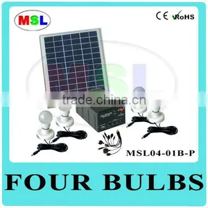 High Cost Effective CE RoHS Small Solar Lighting System thumbnail-1