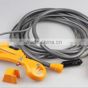 Portable 12V DC Powered Handheld Shower & Water Pump - Turns Water From Bucket/Sink Into Steady, Gentle Stream thumbnail-1