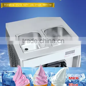 Double Cylinder Head 3 Color Ice Cream Machine Ice Cream Machine Supply of Raw Materials Can Add Cooling Fresh Taste Good thumbnail-5